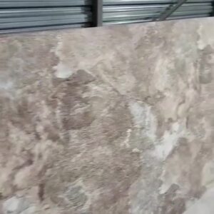 SPC  панель BAMBUKER 1200*2800*3мм  антивандальная фактурная полуматовая сталь и платина SPCM003 3 мм