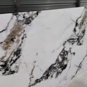SPC  панель BAMBUKER 1200*2800*3мм черный с золотым  SPCM1015 1200*2800