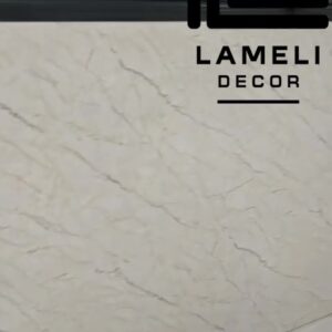 SPC  панель BAMBUKER 1200*2800*2мм бежевый мрамор глянец SPCM1023