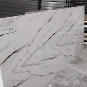 SPC  панель BAMBUKER 1200*2800*3мм    SPCM1778 1200*2800*3 мм белая с золотом